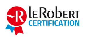 Logo certification le robert l500 300x140