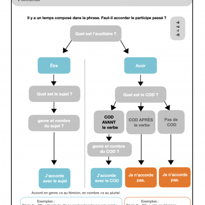 Fiche memo clf accord participe passe